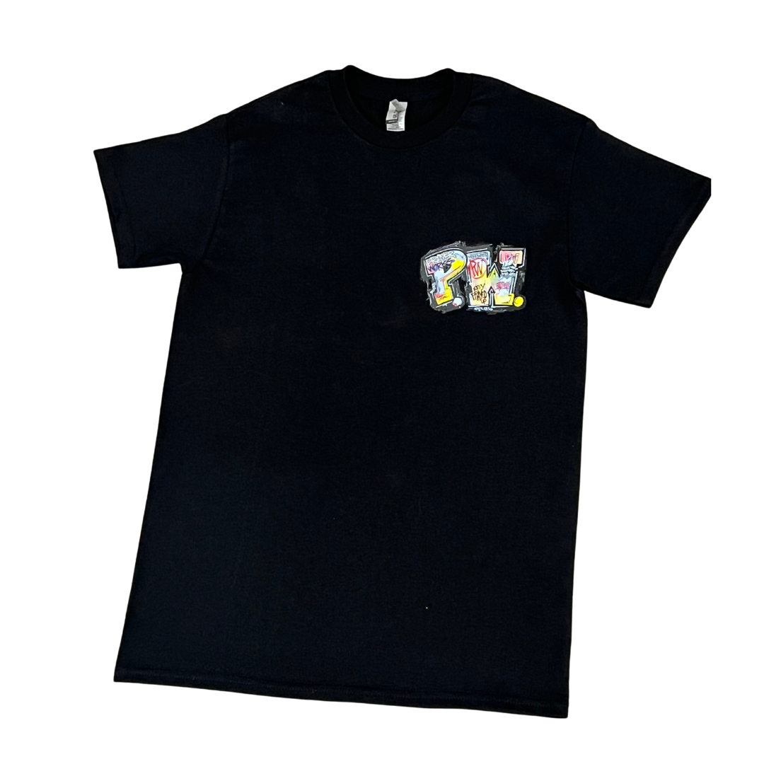 PW Graffiti Tee - Black