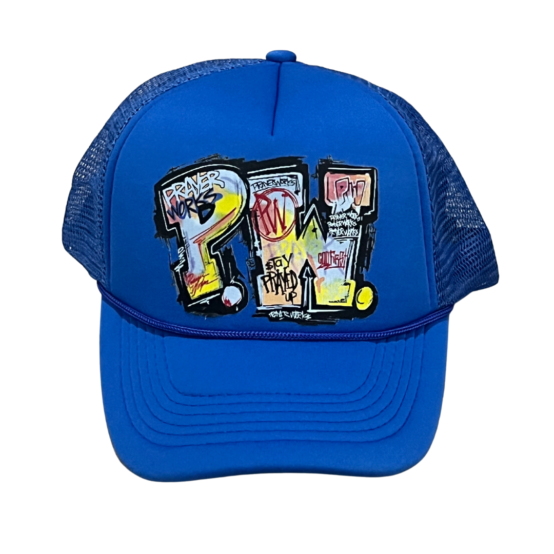 PW Grafitti - Trucker Snapback - Various Color Options