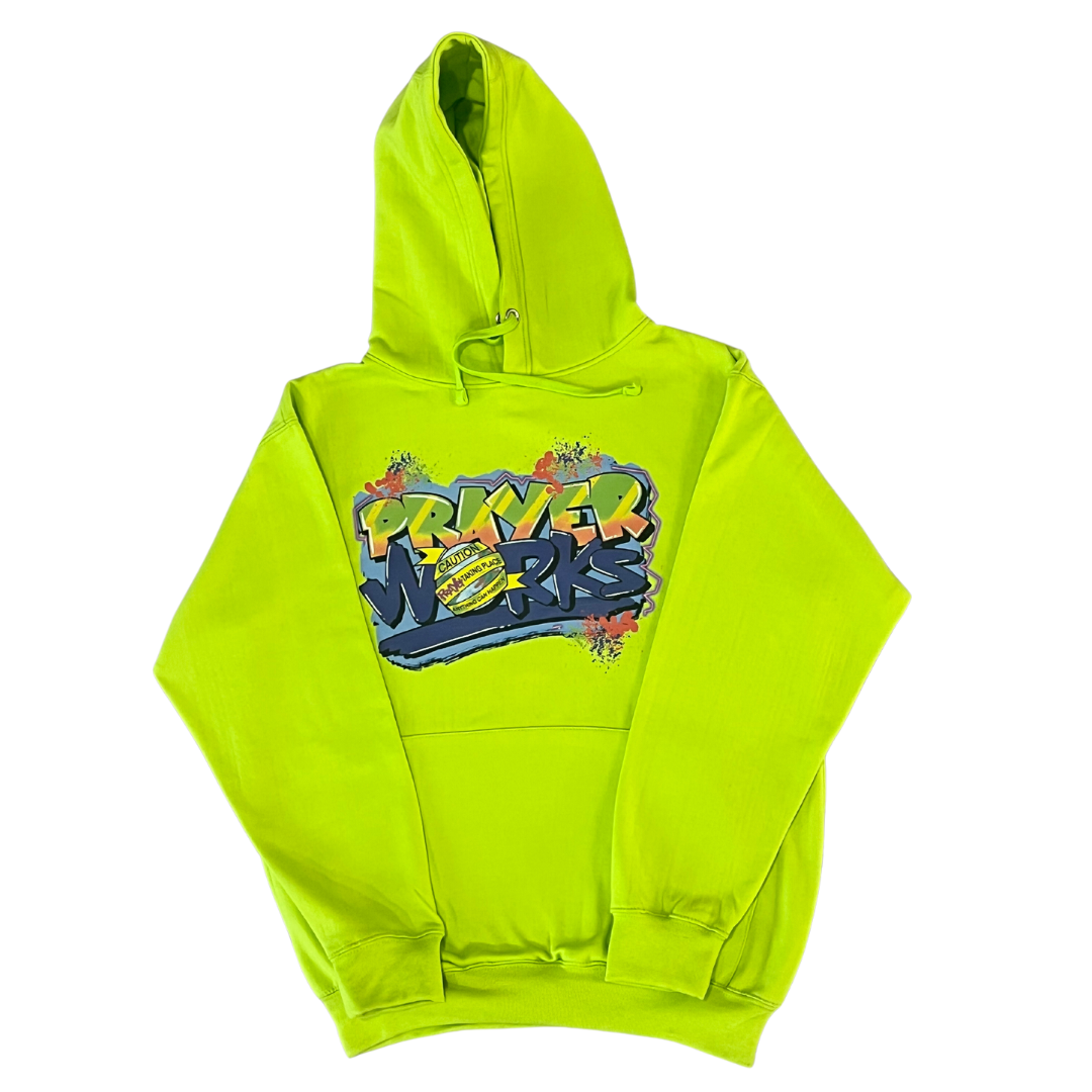 PW - Global Prayer - Hoodie -  Bright Green
