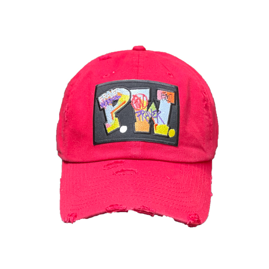 PW Grafitti - Distressed Snapback - Red