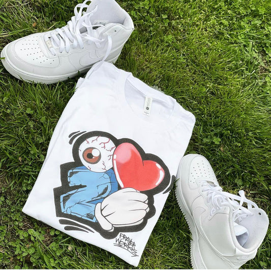 I Love 2 Pray - Tee - White