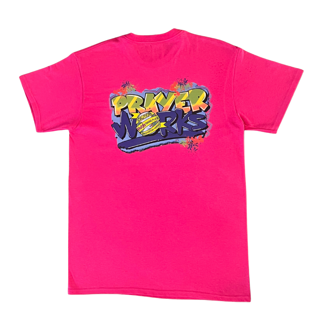 PW - Global Prayer Tee - Fuchsia Pink